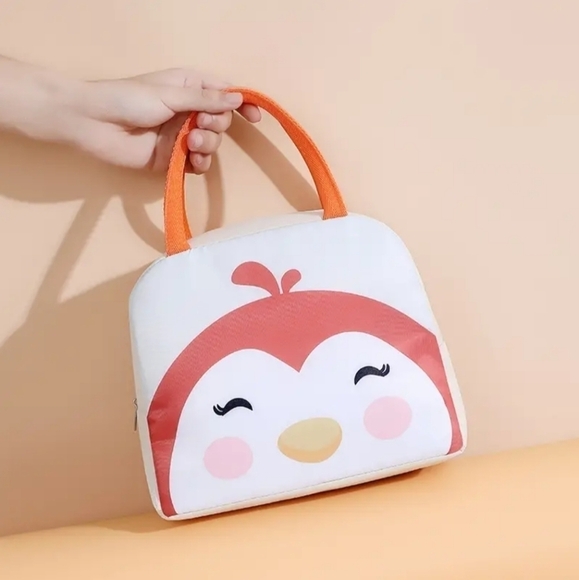 Cute Cartoon Penguin Animal Bento Bag Kids - Picture 1 of 4